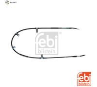 Handbrake cable Right Rear 106713 FEBI BILSTEIN for HYUNDAI SANTA FÉ II