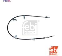 Handbrake cable Left Rear 106947 FEBI BILSTEIN for KIA CEE'D CEE'D Sportswagon