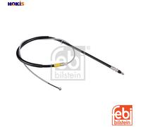 Handbrake cable Left Rear 108021 FEBI BILSTEIN for BMW 3 4 Coupe 3 Gran Turismo