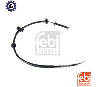 Handbrake cable Left Rear 109497 FEBI BILSTEIN for BMW X5 X6