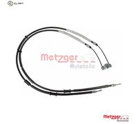 METZGER 11.5773 Hand brake cable