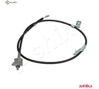 Handbrake cable 131-01-158L ASHIKA for NISSAN ALMERA Mk II