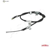 Handbrake cable Right Rear 131-0H-H61R ASHIKA for HYUNDAI i800 Travel
