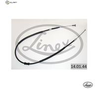Handbrake cable Left 14.01.44 LINEX for FIAT LANCIA
