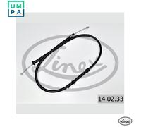 LINEX 14.02.33 Cable, parking brake for FIAT