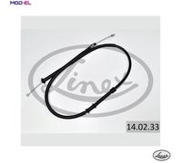 LINEX 14.02.33 Cable, parking brake for FIAT