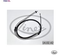 LINEX 14.02.42 Cable, service brake