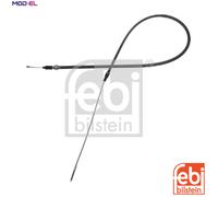 Rear Brake Cable Fits Volkswagen Corrado Golf Cabrio CitySTROMer Jett Febi 14274