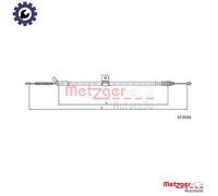CABLE PULL PARKING BRAKE 17.0316 FOR NISSAN MR16DDT 1.6L K9K636/646/410 1.5L