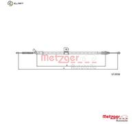 Fits METZGER 17.0316 BRAKE CABLE