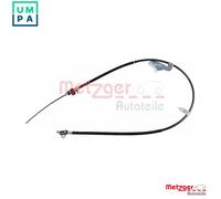 METZGER 17.1103 Hand brake cable