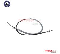 Handbrake cable Left Rear 17.9017 METZGER for DACIA LOGAN MCV II LOGAN II