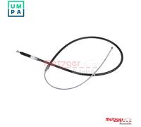 METZGER AUTOTEILE REAR LEFT RIGHT PARKING BRAKE CABLE PULL 179018 FOR AUDI SEAT