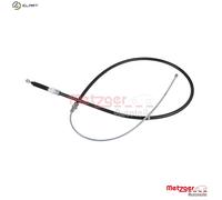 METZGER AUTOTEILE REAR LEFT RIGHT PARKING BRAKE CABLE PULL 179018 FOR AUDI SEAT