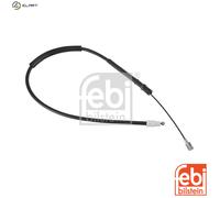 Handbrake cable Right Rear 170422 FEBI BILSTEIN for MERCEDES-BENZ VITO Bus VIANO