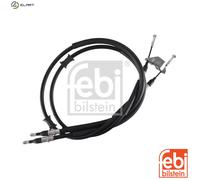 Handbrake Cable fits VAUXHALL COMBO C 1.3D Centre 04 to 12 Hand Brake Parking