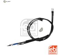 FEBI BILSTEIN Handbrake Cable 178287 – Rear Parking – for Ford Kuga I, Focus II