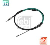 FEBI BILSTEIN 180488 Parking Brake Cable Pull Left Rear Right Fits Opel Renault
