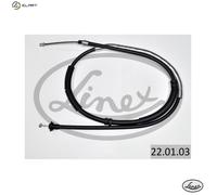 Handbrake cable Right 22.01.03 LINEX
