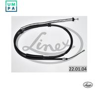 CABLE PULL PARKING BRAKE 22.01.04 FOR LANCIA 939 B1.000 1.7L 4cyl DELTA III
