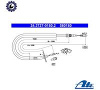 Handbrake Cable For Mercedes SPRINTER 96-06 VW LT 96-06 9044200285