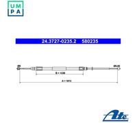 ATE 24.3727-0235.2 Handbrake cable