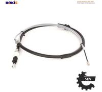 Handbrake cable Left Rear 26SKV413 ESEN SKV for PEUGEOT FIAT CITROËN