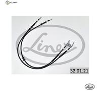 Linex A/S Parking Brake Cable Pull 32.01.21 for Opel Zafira/MPV Astra/Delvan/Van 1.7L 4cyl