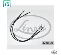 Linex A/S Parking Brake Cable Pull 32.01.21 for Opel Zafira/MPV Astra/Delvan/Van 1.7L 4cyl