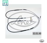 CABLE PULL PARKING BRAKE 32.01.49 FOR OPEL OMEGA E18NVR 18SEH/SV/ENVR/NV 1.8L