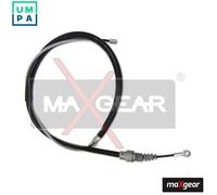 Handbrake cable Rear Axle Disc Brake 32-0242 MAXGEAR for SEAT VW SKODA AUDI