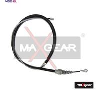 Handbrake cable Rear Axle Disc Brake 32-0242 MAXGEAR for SEAT VW SKODA AUDI