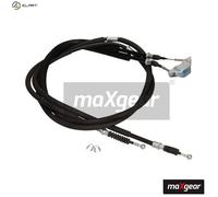 Handbrake cable Rear Axle Disc Brake 32-0721 MAXGEAR for OPEL