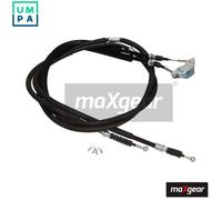 Handbrake cable Rear Axle Disc Brake 32-0721 MAXGEAR for OPEL