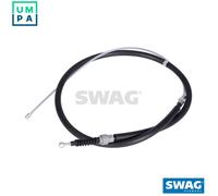 Handbrake cable Left Rear 32 92 2736 SWAG for AUDI SKODA VW SEAT