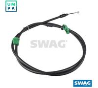 Handbrake cable Left Rear 33 10 0321 SWAG for FORD MONDEO IV Turnier MONDEO IV