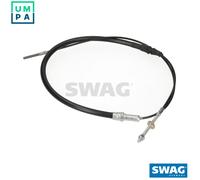 Handbrake cable Front 33 11 1190 SWAG for VW TRANSPORTER / CARAVELLE Mk V Bus