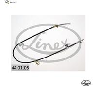 Handbrake cable Left 44.01.05 LINEX for TOYOTA YARIS/VITZ