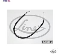 CABLE PULL PARKING BRAKE 47.01.39 FOR VW CARAVELLE/EUROVAN/IV/Bus/TRANSPORTER