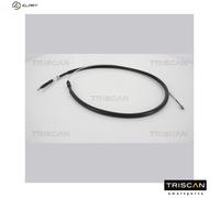 Handbrake cable Disc Brake 8140 28190 TRISCAN for CITROËN PEUGEOT DS