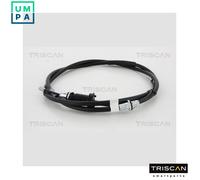 Handbrake cable Disc Brake 8140 80107 TRISCAN for CHRYSLER GRAND VOYAGER V