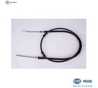 HELLA 8AS 355 661-231 Handbrake cable