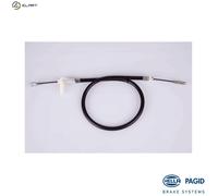HELLA 8AS 355 661-871 Handbrake cable