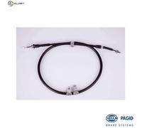 Hella Parking Brake Cable 8AS 355 663-961 for Hyundai G4BB/G4GB 1.8L D4EA 2.0L