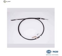 Hella Parking Brake Pull Cable 8AS 355 664-351 for Mazda Familia/VI 323/Protege/Mk