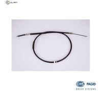 HELLA 8AS 355 667-101 Handbrake cable