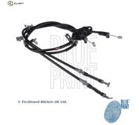 Blue Print Handbrake Cable Right Rear fits Mazda 6 2002-2007 1.8 2.0 2.3