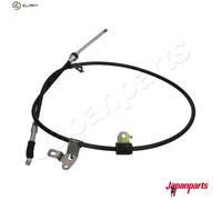 Left Rear Handbrake Cable JAPANPARTS BC-212