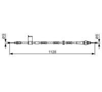 BOSCH 1 987 482 363 Handbrake cable