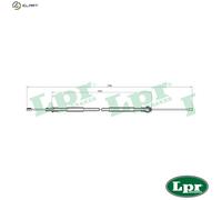 LPR C0104B Handbrake cable